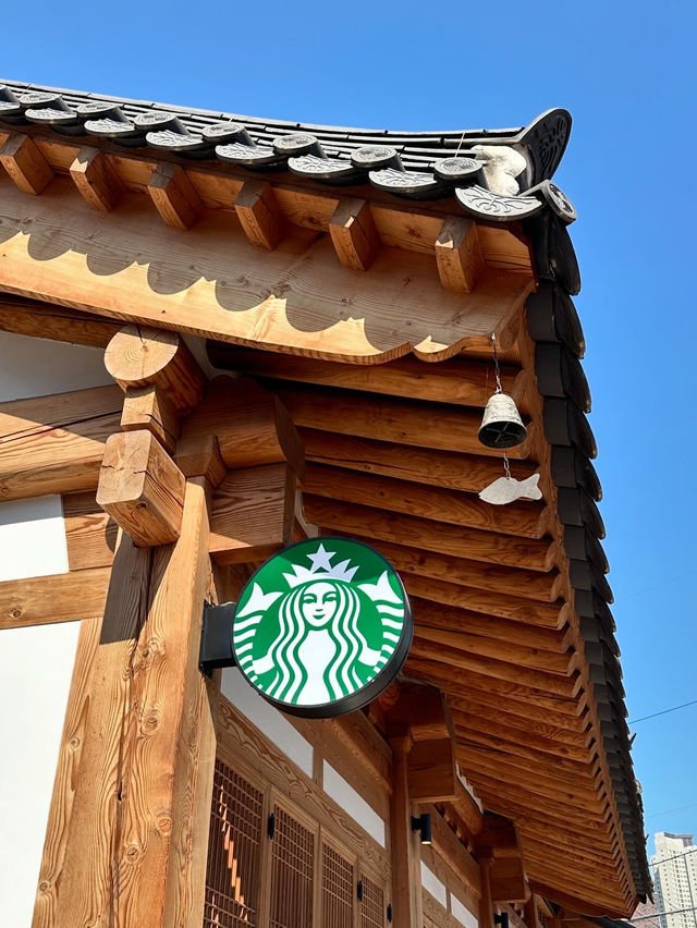 【韓国/大邱/カフェ】1919年に建てられた韓屋のスタバ！