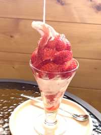 【福岡カフェ】自家農園超完熟あまおうのスイーツが食べられるお店🍓