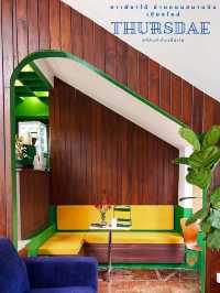 THURSDAE คาเฟ่ชาใต้ ย่านถนนสนามบิน - เชียงใหม่