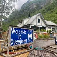 Gudvangen 的絕美自然景色