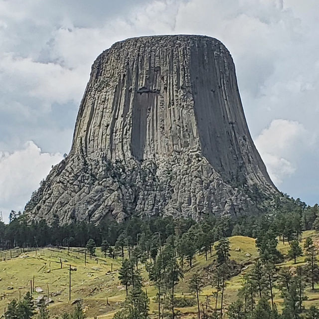 Stand in awe of nature’s power at Devils Tower – where legends rise from the plains of Wyoming