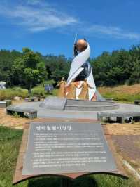 오래된 전투기도 볼수있는 영덕여행지🩵