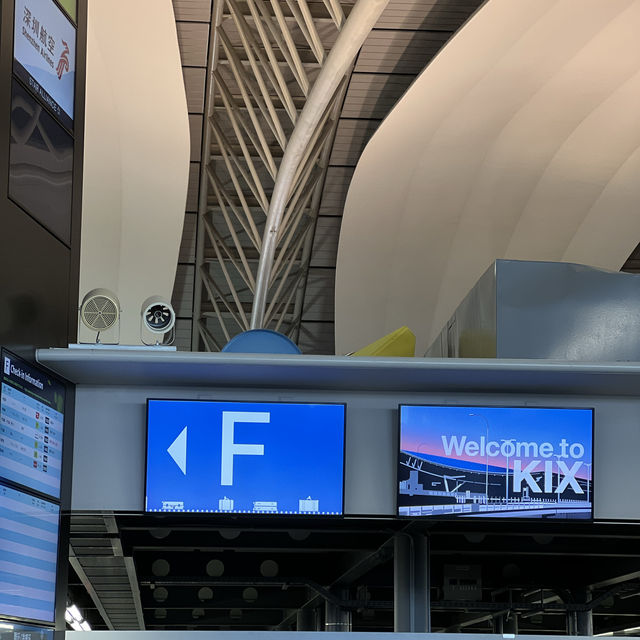 일본 제2 대표 공항 간사이 국제 공항으로 놀러오세요!! 