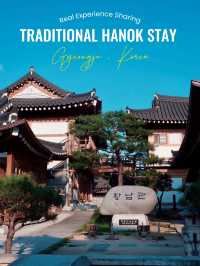 ONE OF THE MOST FAMOUS HANOK VILLAGE IN GYEONGJU, KOREA