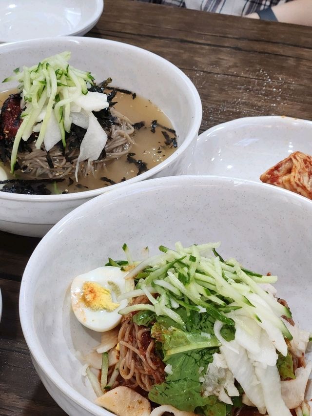 사직구장 맛집으로 유명한 소문난주문진막국수 솔직후기
