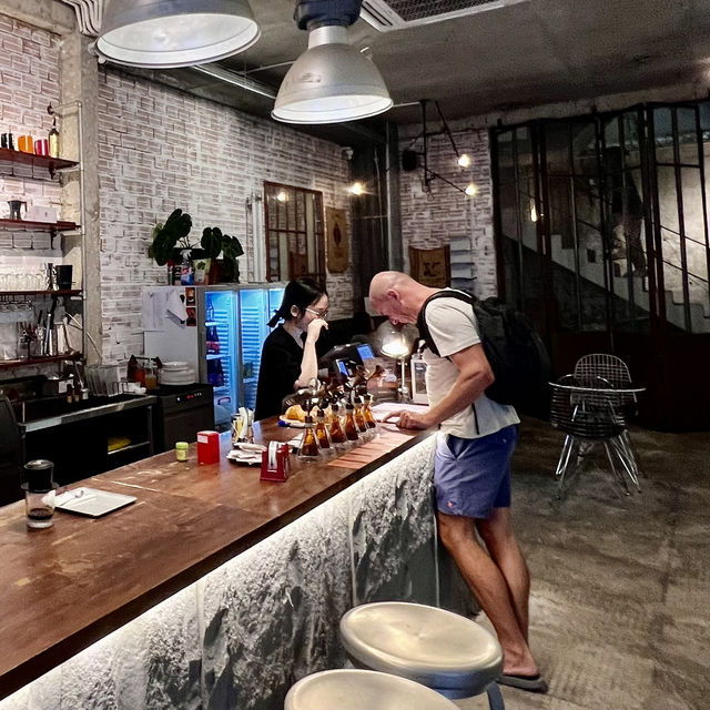 Industrial Chic cafe that serves great coffee in Danang