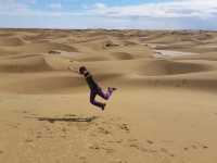 Desert Pit Stop: Fun and Adventure in the Taklamakan Desert