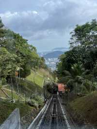 Taking The Tram up to Penang Hill, Malaysia 🇲🇾