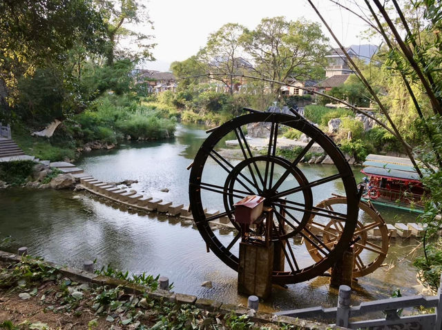 黃姚古鎮-山名水秀，古式古香，仿彿穿越回古代