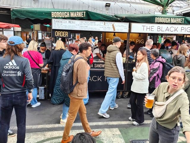 菠蘿市集『Borough Market』|倫敦最受歡迎的街邊小吃市集