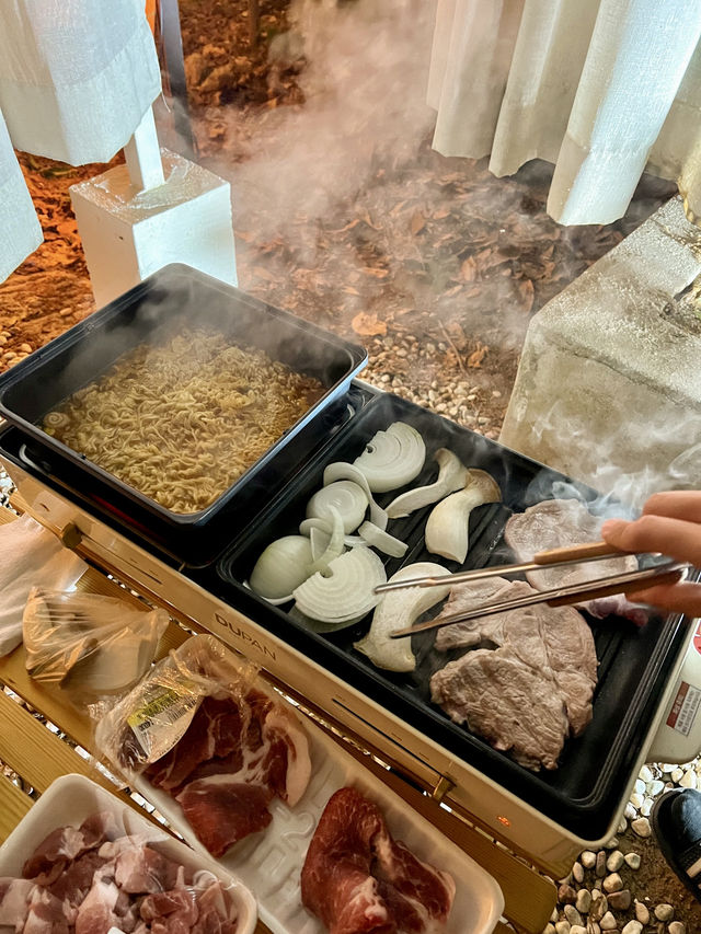 야경이 예쁜 숲뷰 바베큐 숙소🍖🌳