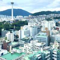 南浦洞　ロッテ百貨店の屋上はすごかった‼️