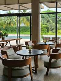 Melia Ho Tram Beach Resort内のカフェ