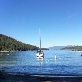 Discover the Famous Scenic Lake Tahoe Emerald Bay in Summer 