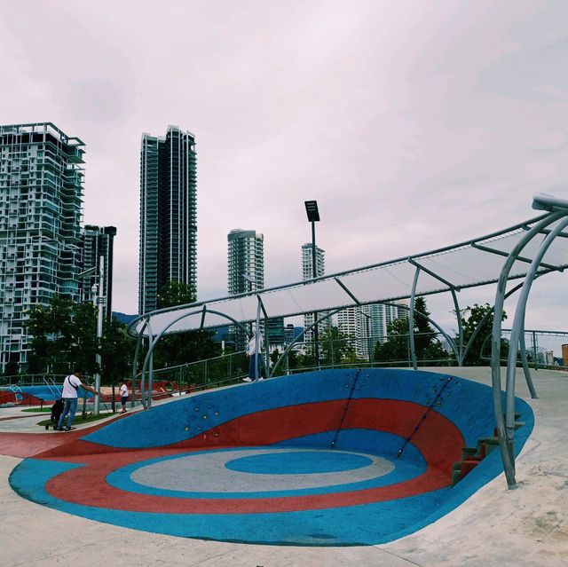 馬來西亞檳城喬治城新地標海濱公園景點:Gurney Bay Park，適合拍照📸打卡親子遊