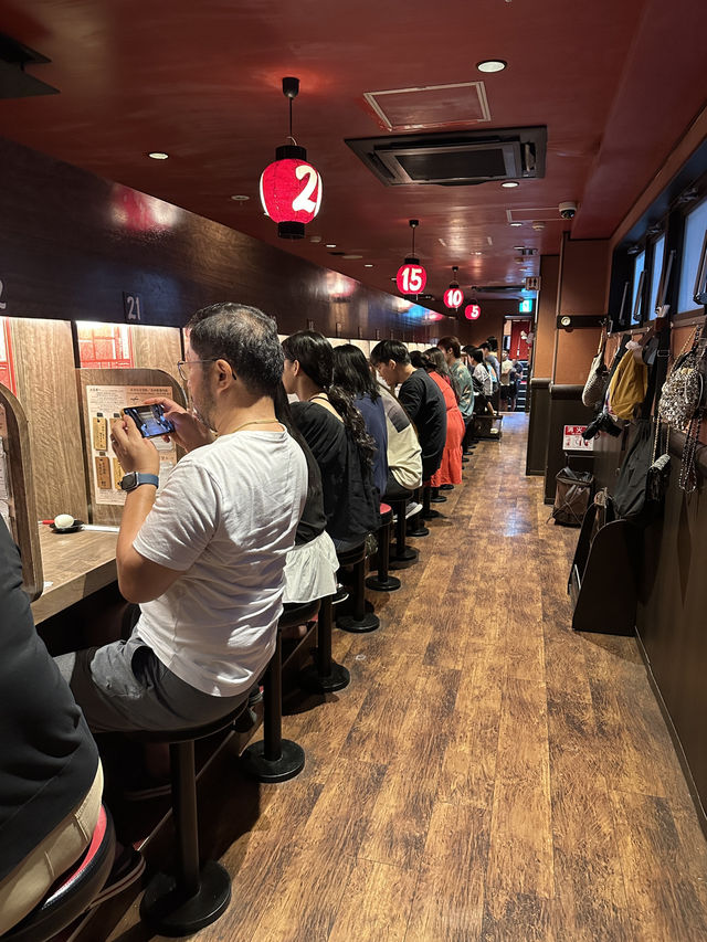  🇯🇵일본 오사카 난바 도톤보리 맛집 '이치란라멘'