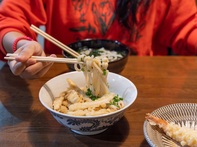 후쿠오카 히타 현지인 우동맛집 아스카 우동 ASUKA