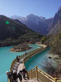 Exploring the Stunning Blue Moon Lake – A Hidden Gem in Lijiang 🌙💧