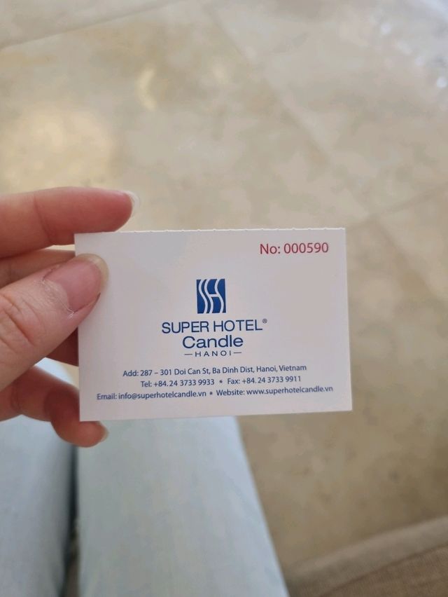 조식이 맛있는 하노이 4성급 호텔 SuperHotelCandle✨️