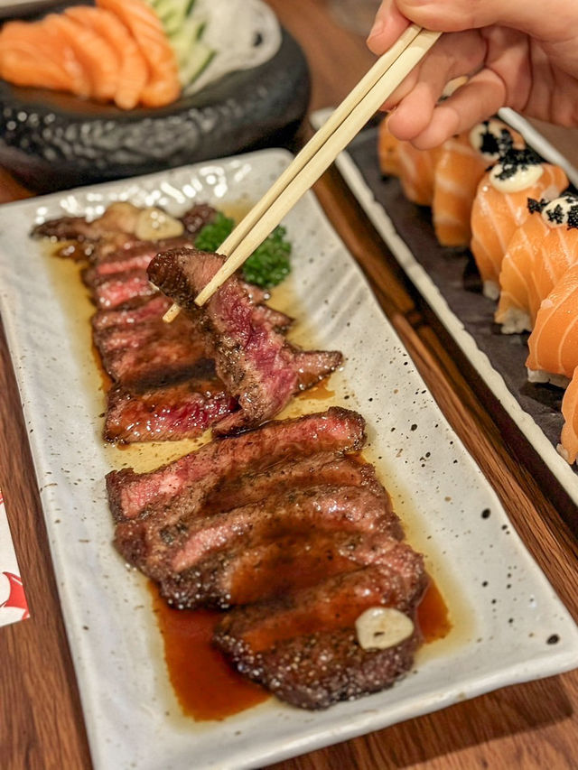 ร้านอาหารญี่ปุ่นราคาเบา ที่มีเนื้อพิคานย่าทอด10วิ