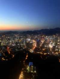 首爾｜N首爾塔廁所能看見最美私房夜景 愛情鎖牆見證愛的重量