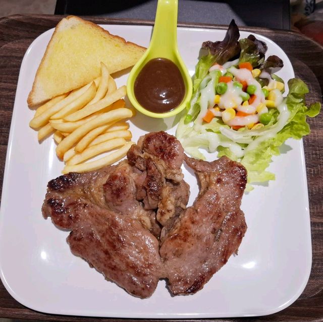 สเต็กอร่อยใกล้ "ภูลังกา"