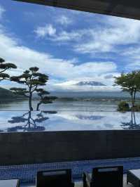 🇯🇵面對着富士山的溫泉酒店