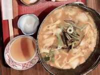 特別味道的餺飥麵 河口湖