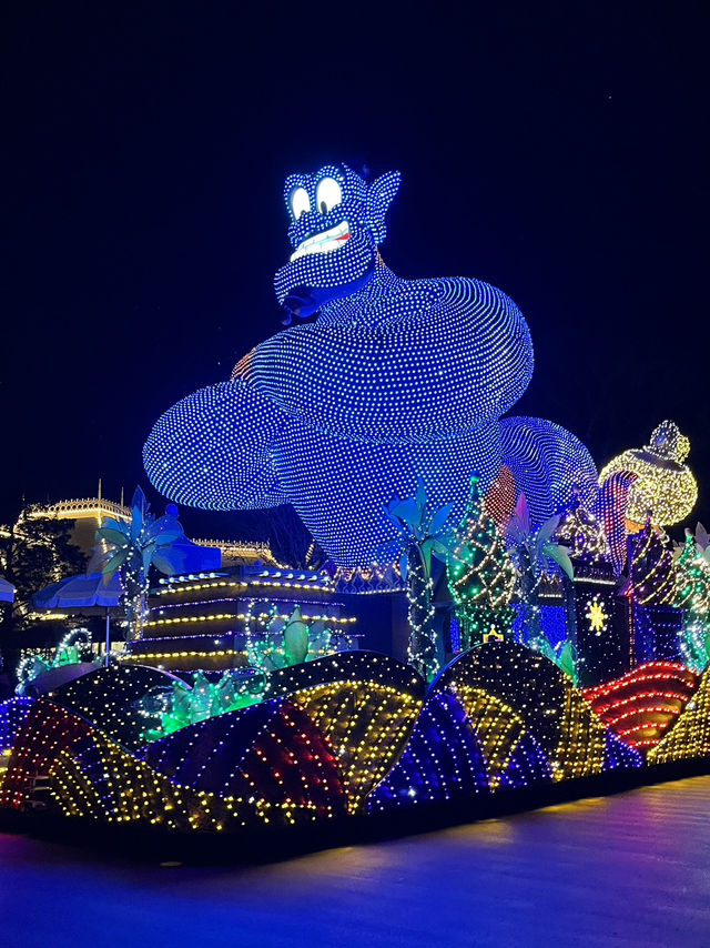 【ディズニー】ディズニーランドのナイトパレード！