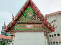 泰國曼谷湄南河畔著名古跡皇家寺廟景點：Wat Mai Chong Lom，暹羅文化藝術風格精美寺廟建築，適合打卡拍照📸冥想