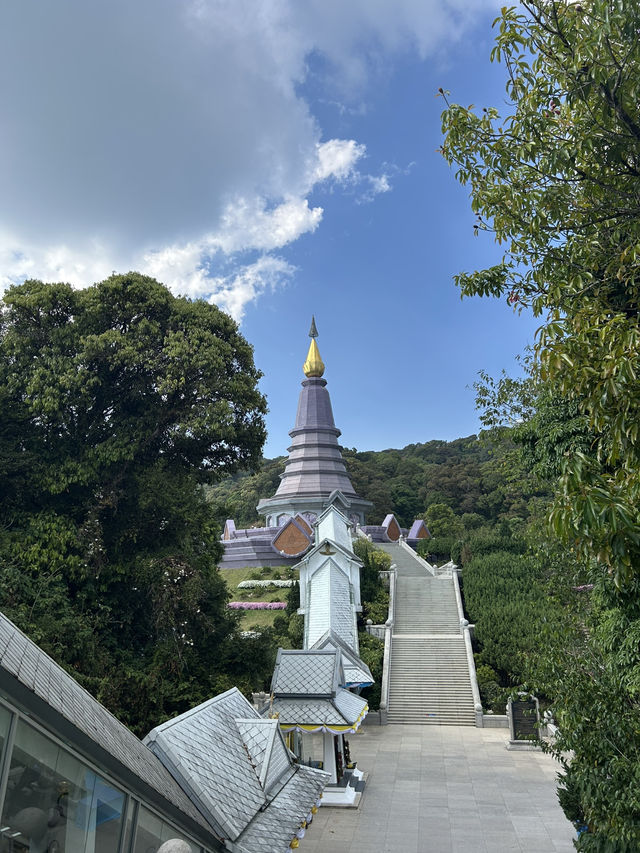 【花と歴史が織りなす美しき仏塔】Twin Pagodasナパメートニドン＆ナパポンプミスリ
