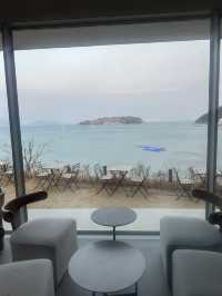 매미성만 가면 너무 아쉬워요! 매미카페 어때요? 🌊☕️
