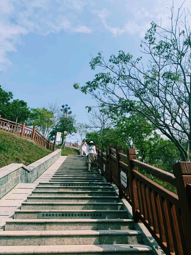 中國深圳著名網紅公園景點：玉龍公園，適合打卡📸