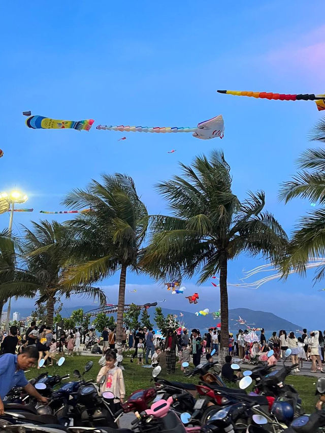 Kite park in Quy Nhon city