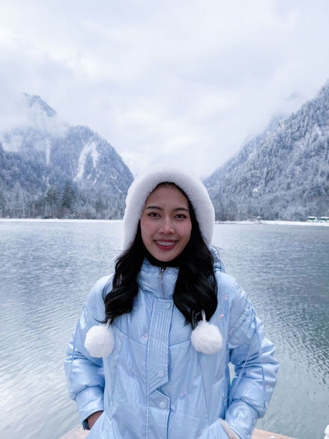 บรรกาศหิมะสุดสวย ที่สุดของวิวหลักล้านBipengguo 🇨🇳