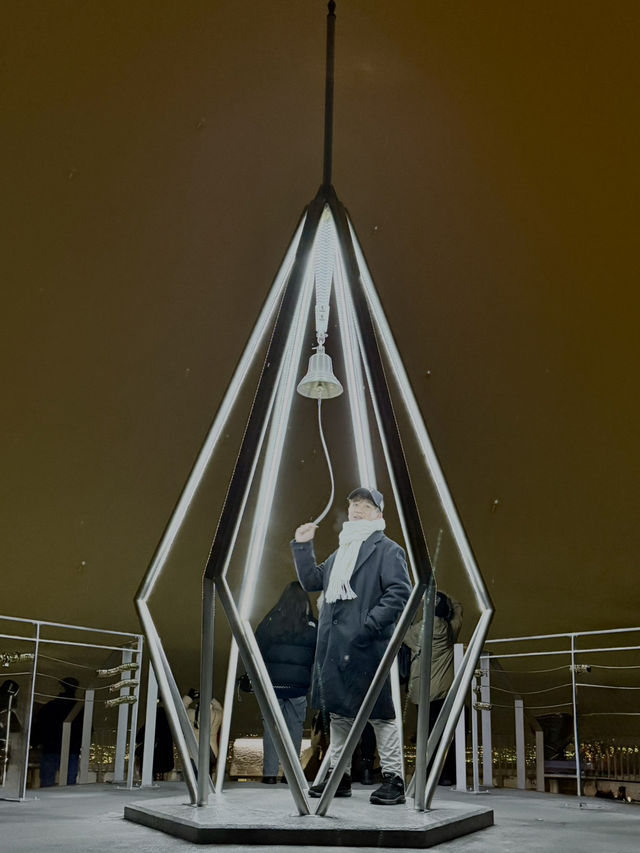 Ringing in Love: A Magical Night Above the City Lights