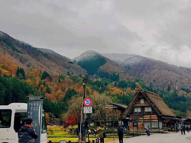 3 siblings in Shirakawago 