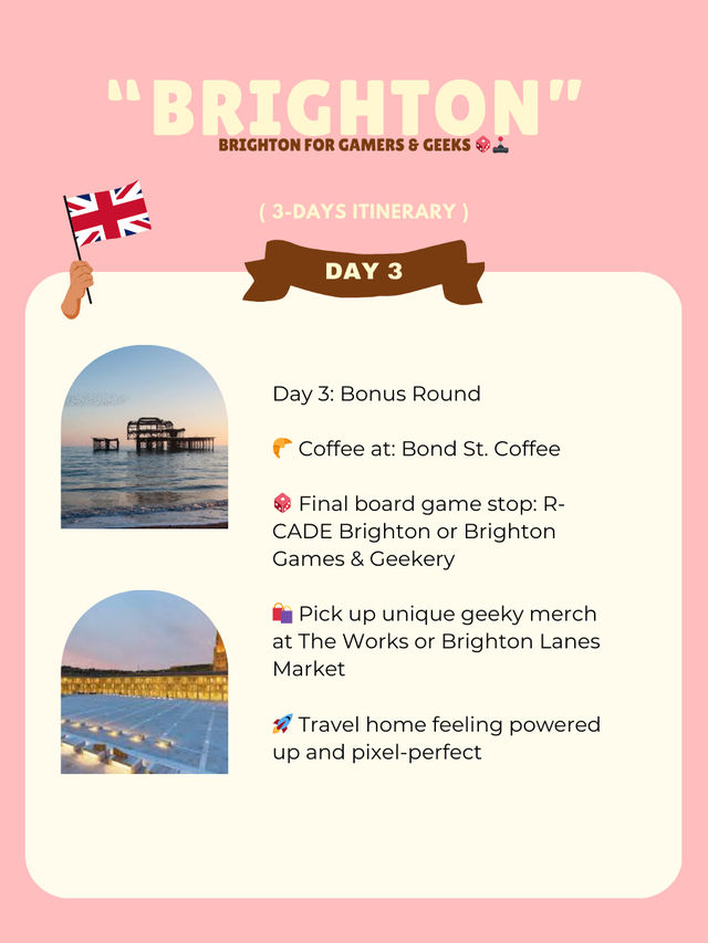 Brighton 3-days itinerary 💕