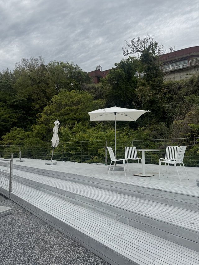 울산 오션뷰 대형카페 반려동물 동반가능! 포레이브