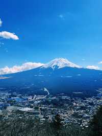 ［東京旅遊］天上山公園-搭乘纜車🚡遠眺富士山🗻風光