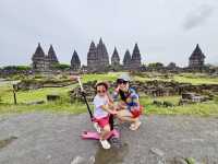 A day in Prambanan Temple with a toddler