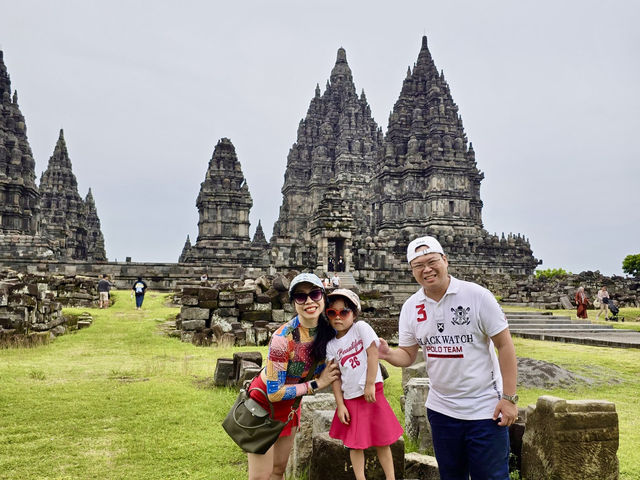A day in Prambanan Temple with a toddler