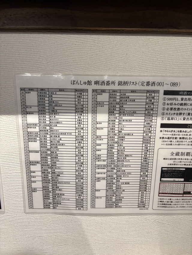 【新潟🌾】100種類近くの日本酒を飲み比べ🍶