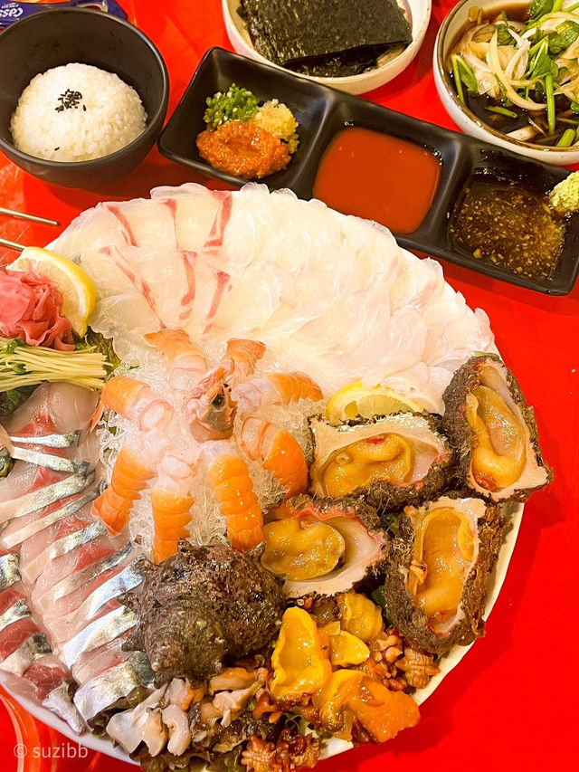 고등어회, 딱새우, 돌멍게를 한번에 먹을 수 있는 제주 찐맛집
