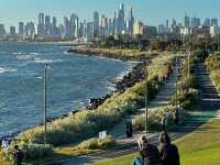 🌅🇦🇺 Discover a Hidden Gem Beach | Point Ormond's Stunning Sunset!