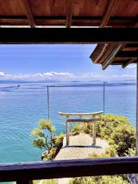 【湖に浮かぶ神秘の島⛩️】竹生島でパワースポット巡りの旅✨