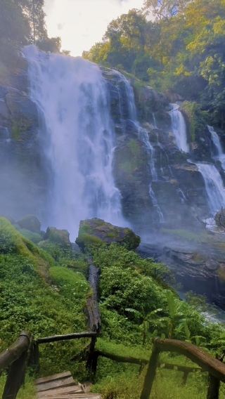 “Why Wachirathan Waterfall Needs to Be on Your Chiang Mai Bucket List 📍”