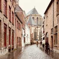 Church of Our Lady at Twilight: Where Michelangelo Meets Medieval Mystique