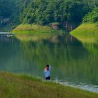 อ่างเก็บน้ำวังบอน ช่วงนี้มู้ดดีสุดๆ 🏞️🍃