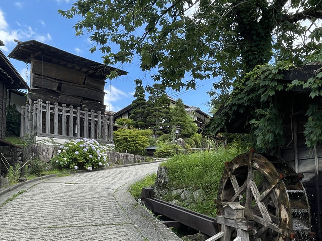 夏の日帰り妻籠宿